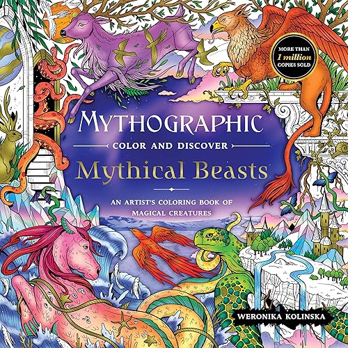 Mythical Beasts: An Artist’s Coloring Book of Magical Creatures
