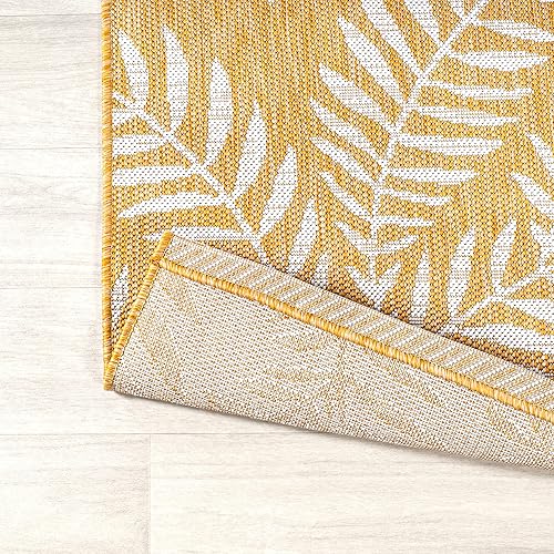 Miniatura 5 de JONATHAN Y SMB119C-210 Nevis - Alfombra de área para interiores y exteriores, costera casual, campo y floral, fácil de limpiar, dormitorio, cocina,