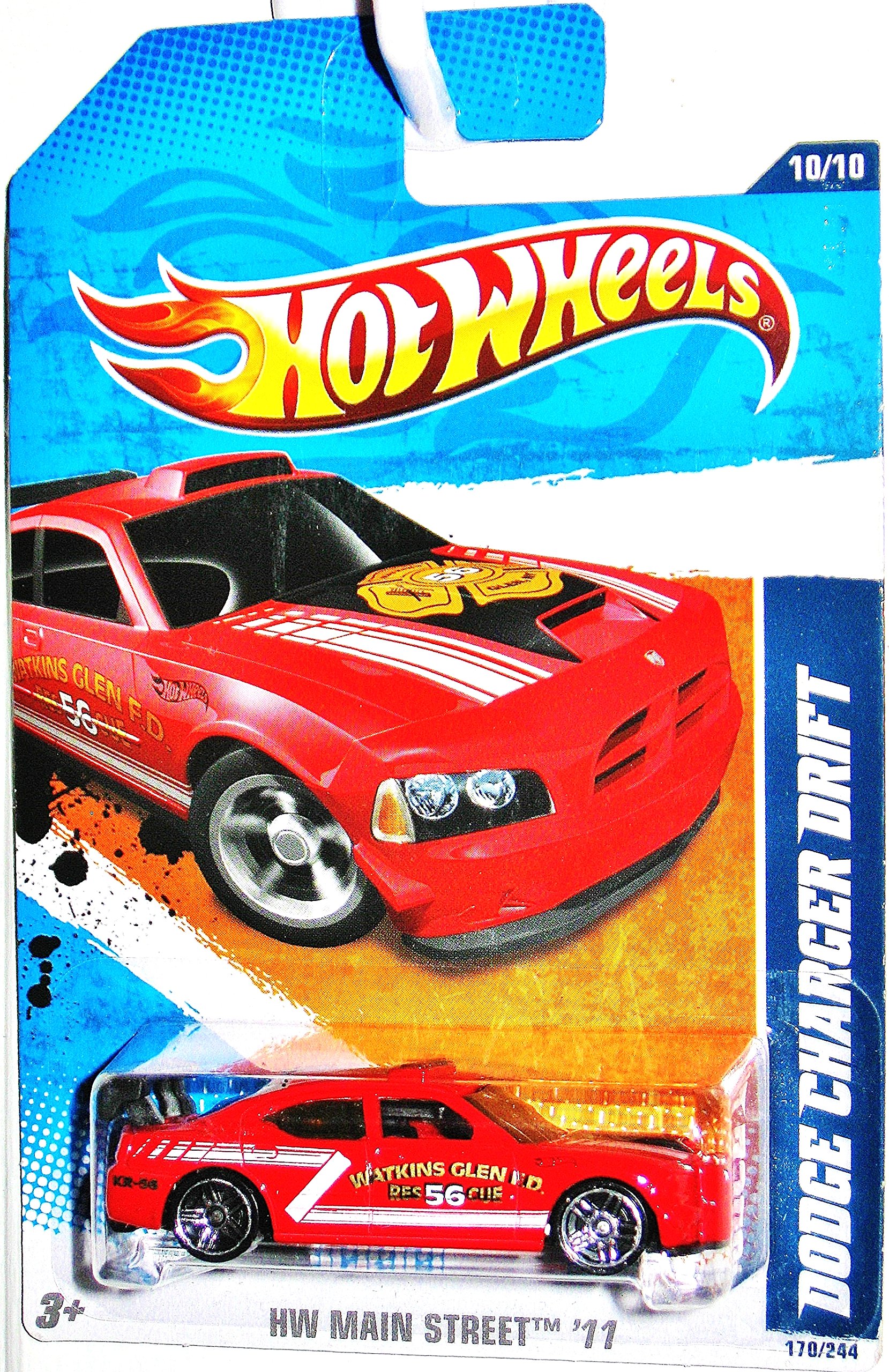 Amazon.com: Hot Wheels 2011 [Red Watkins Glen Fire Department