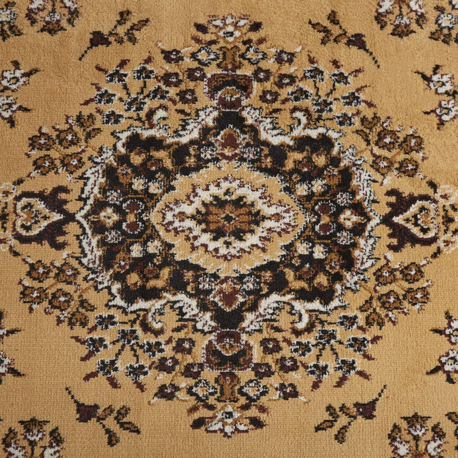 Home Dynamix Premium Sakarya Traditional Rectangle Area Rug - Tan (5'2" x 7'4")