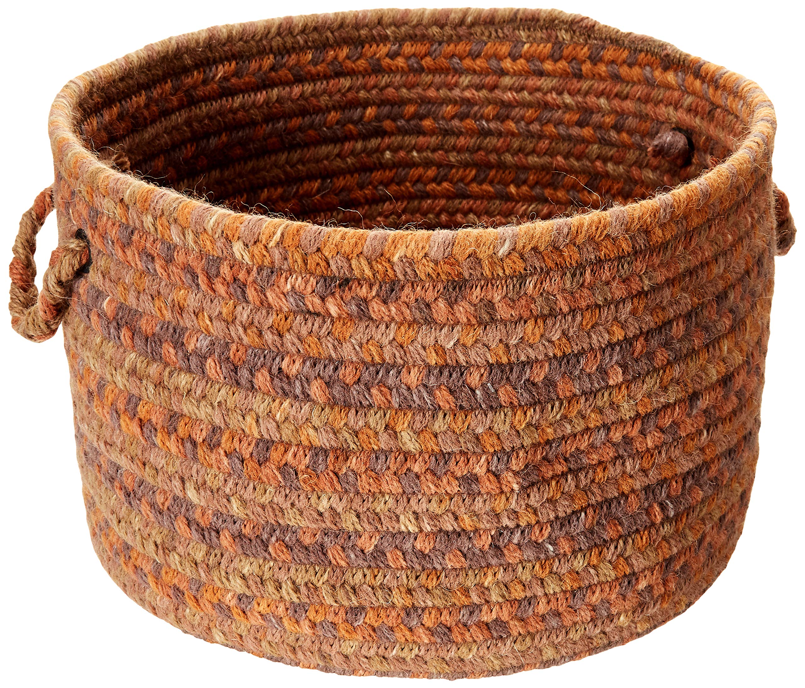 Rustica Utility Basket, 14 by 10-Inch, Audubon Russet