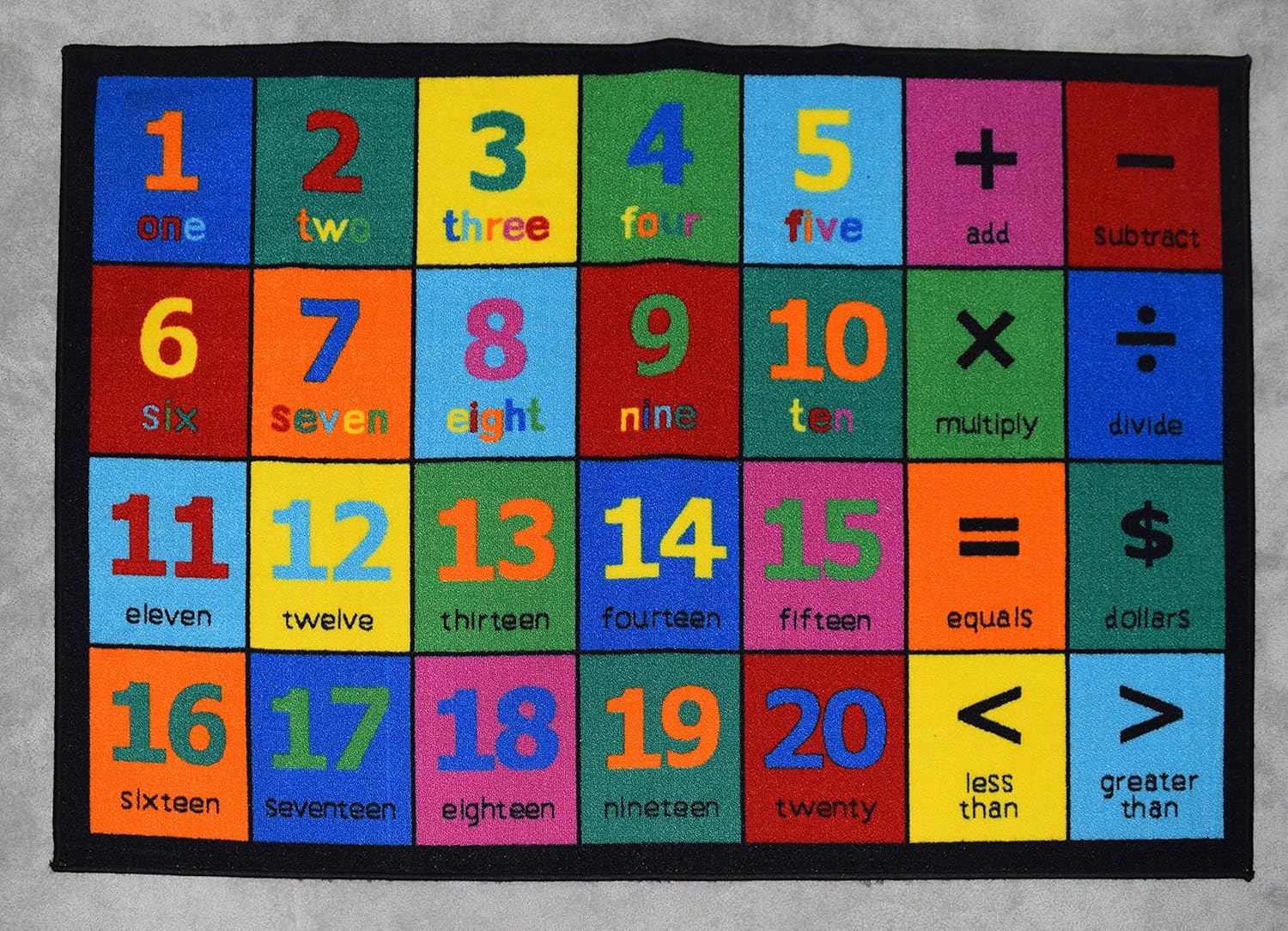 Edgerton Blue/Green Area Rug, Rectangle 2' x 3' kids