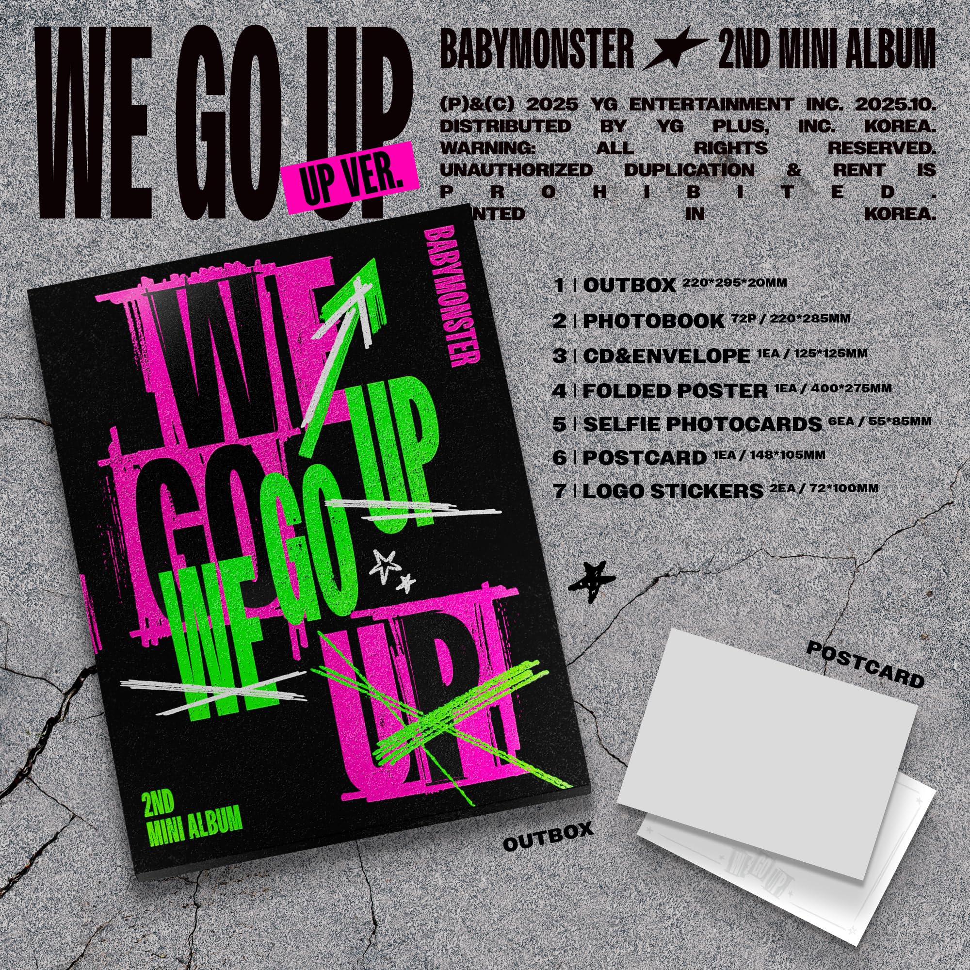 [WE GO UP] PHOTOBOOK - version C