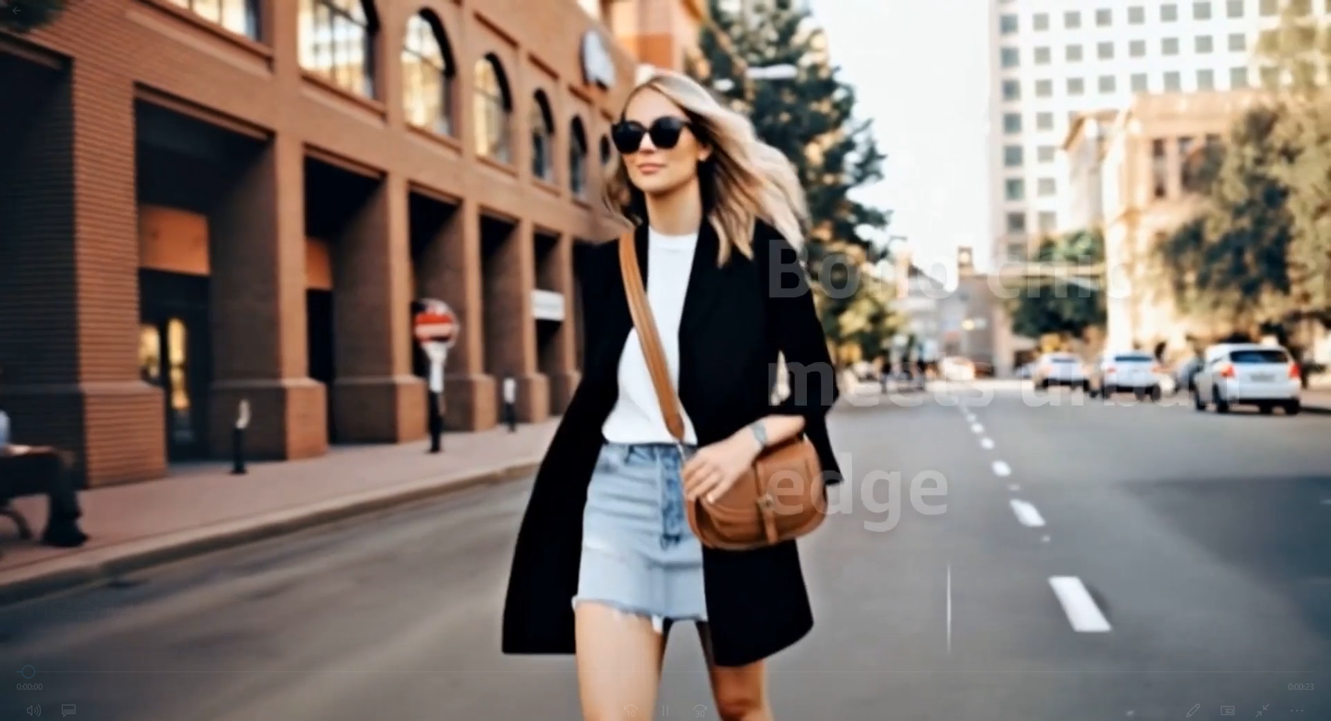 AFKOMST crossbody saddle bag