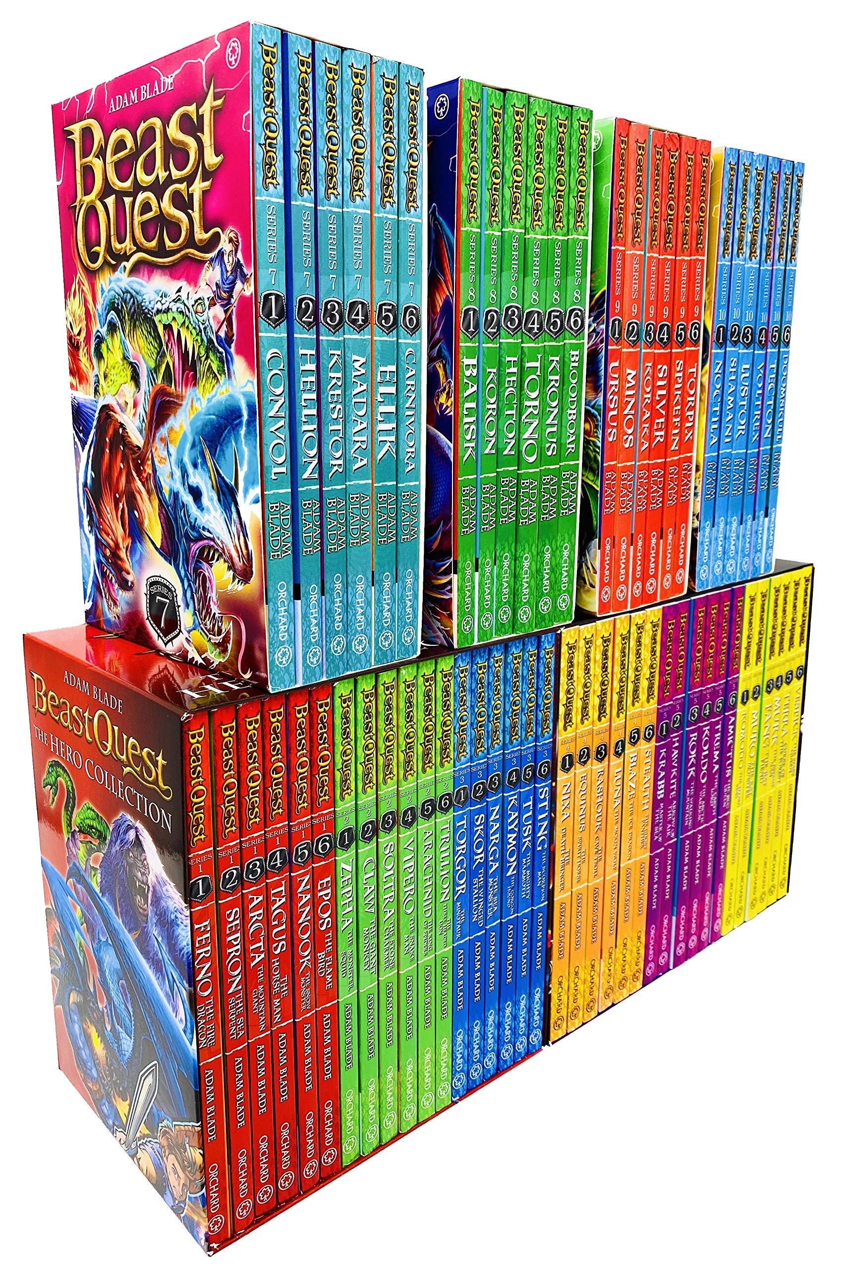 beast quest 18冊セット Amazon.co.jp: Beast Quest The Battle Collection 18 Books