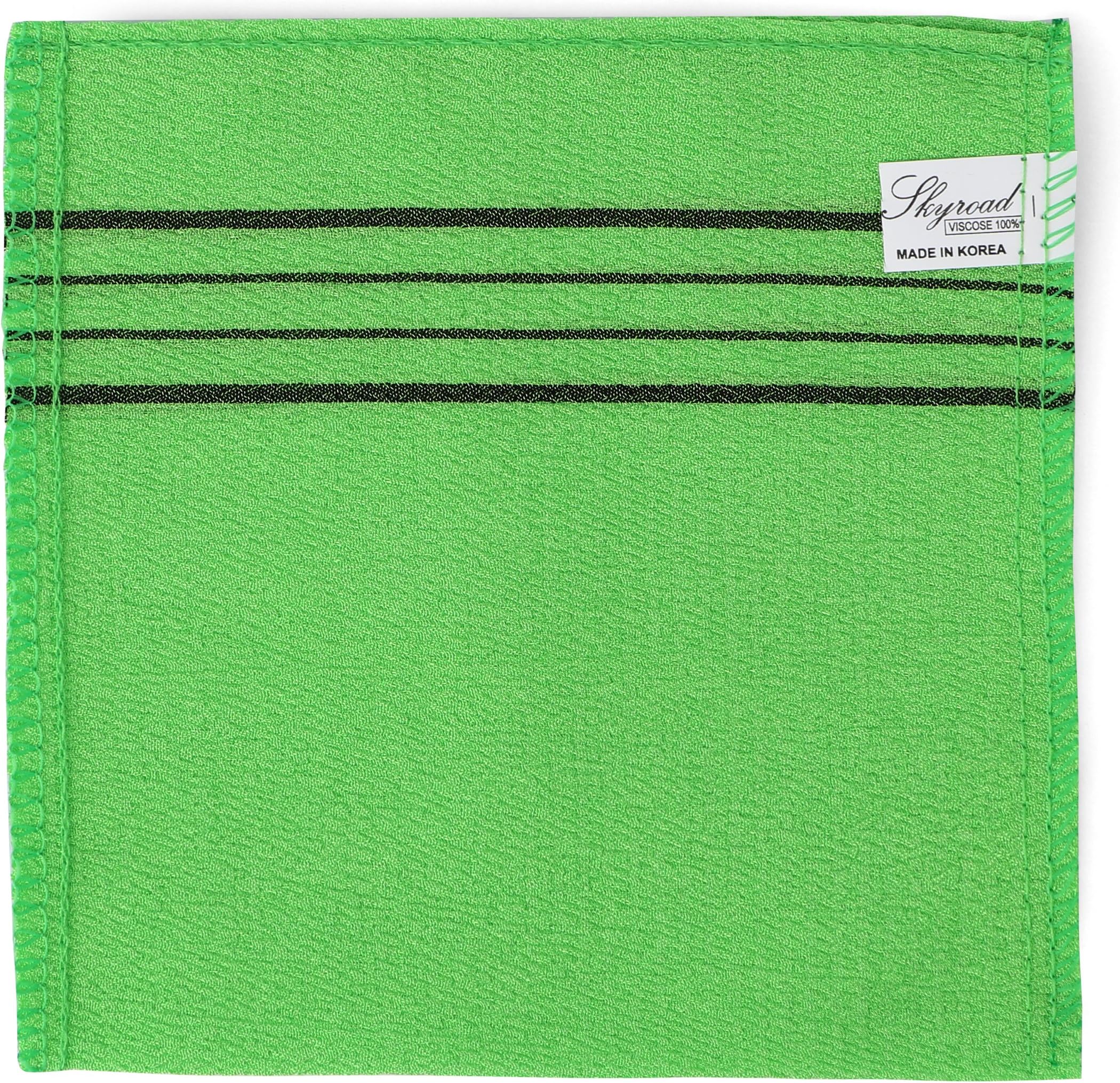 Skyroad(TM) Exfoliating Scrub Bath Mitten (Made in Korea) Large size (15cm x 16.5cm) (8)