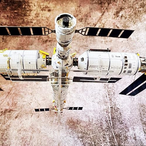 Miniatura 3 de MU Rompecabezas 3D de metal para adultos, el pequeño astronauta, espacial, exploración del espacio exterior, naves espaciales, kits de lanzamiento