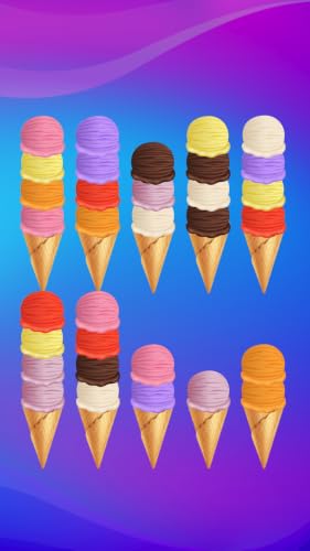 Ice Cream Sorting: Goods Sort Game