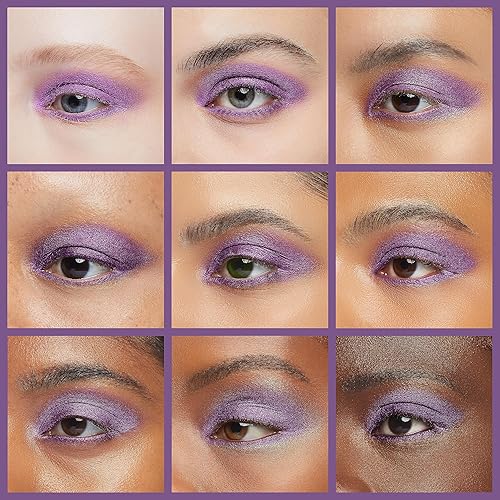 Miniatura 4 de Metiplou - Lápiz delineador de sombra de ojos púrpura, lápiz de sombra de ojos en crema con brillo, suave y brillante, mate, lápiz de sombra de ojos