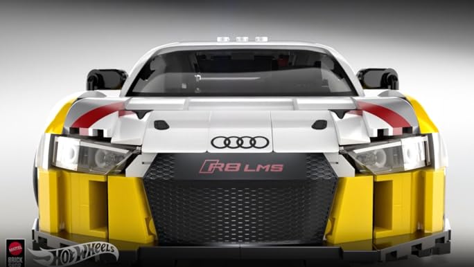 Amazon.com: Mattel Brick Shop Hot Wheels Elite Series Building Set