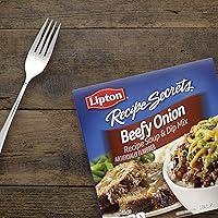 Vista 11 de Lipton Recipe Secrets - Mezcla de sopa y inmersión para una deliciosa comida, sabor a cebolla fornida con tus recetas favoritas, 2.2 onzas, 2