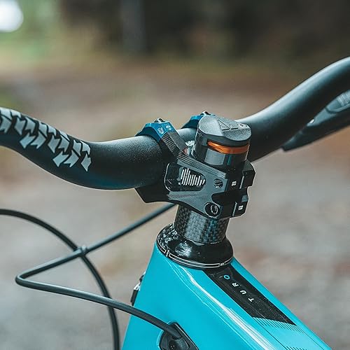 Miniatura 6 de Funn Vástago de bicicleta ecualizador con cero elevación, con abrazadera de barra de 1.378 in, vástago de bicicleta de aleación de 0 grados para