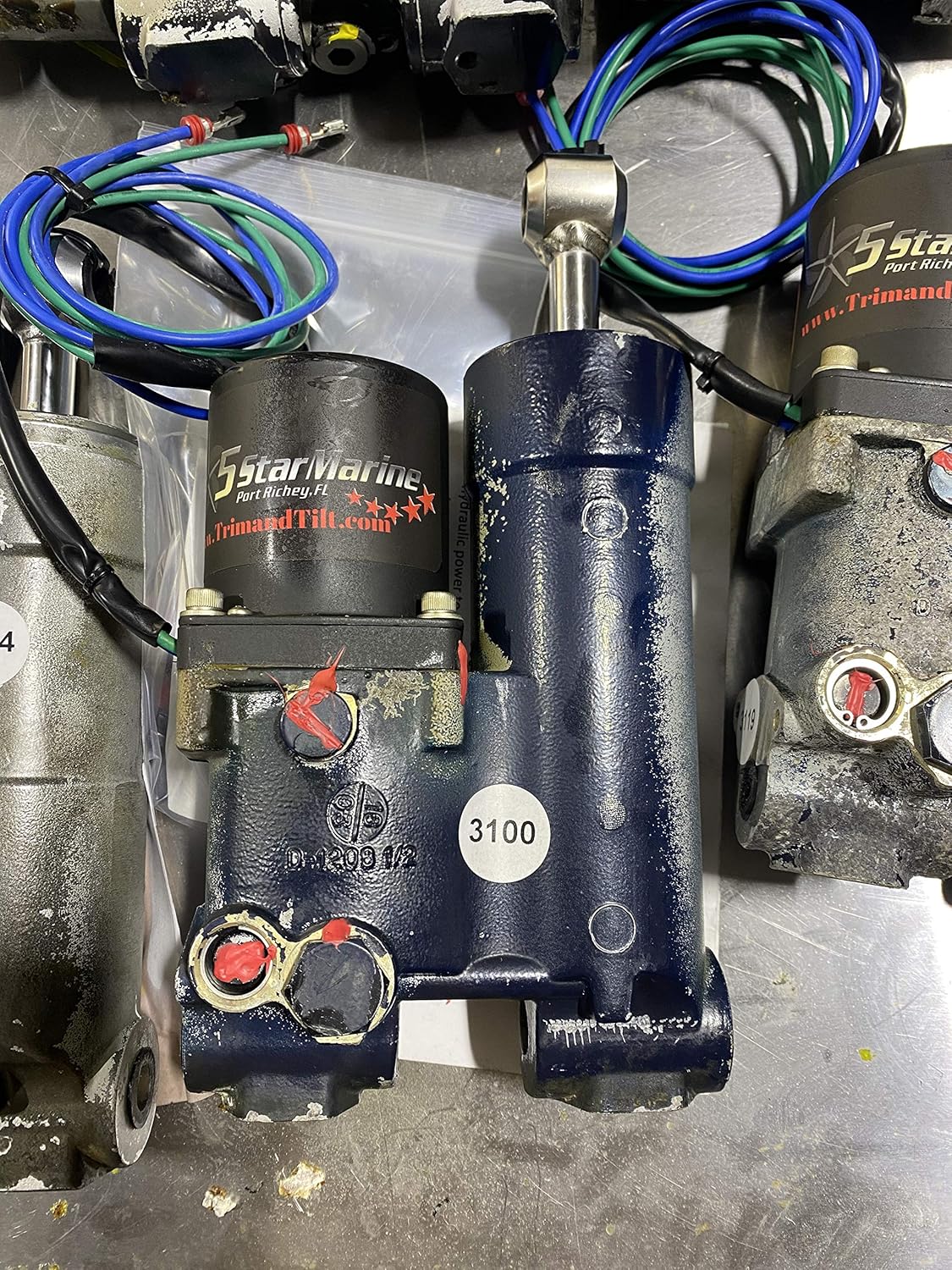 FiveStar Marine Rebuild KIT!! Evinrude Johnson Trim Tilt 25 35 40 48 50 HP 1989-2004 435567 435894 435903 0435567 FSM013