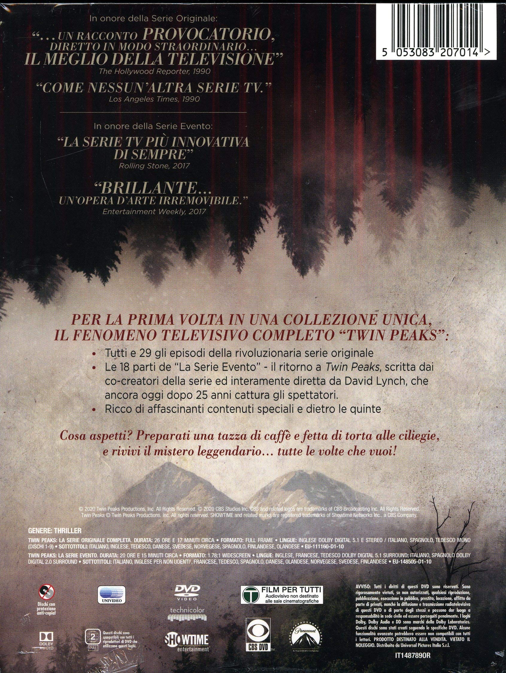 Twin Peaks Coll.Colmpl. 1-3 ( Box 19 Dv)
