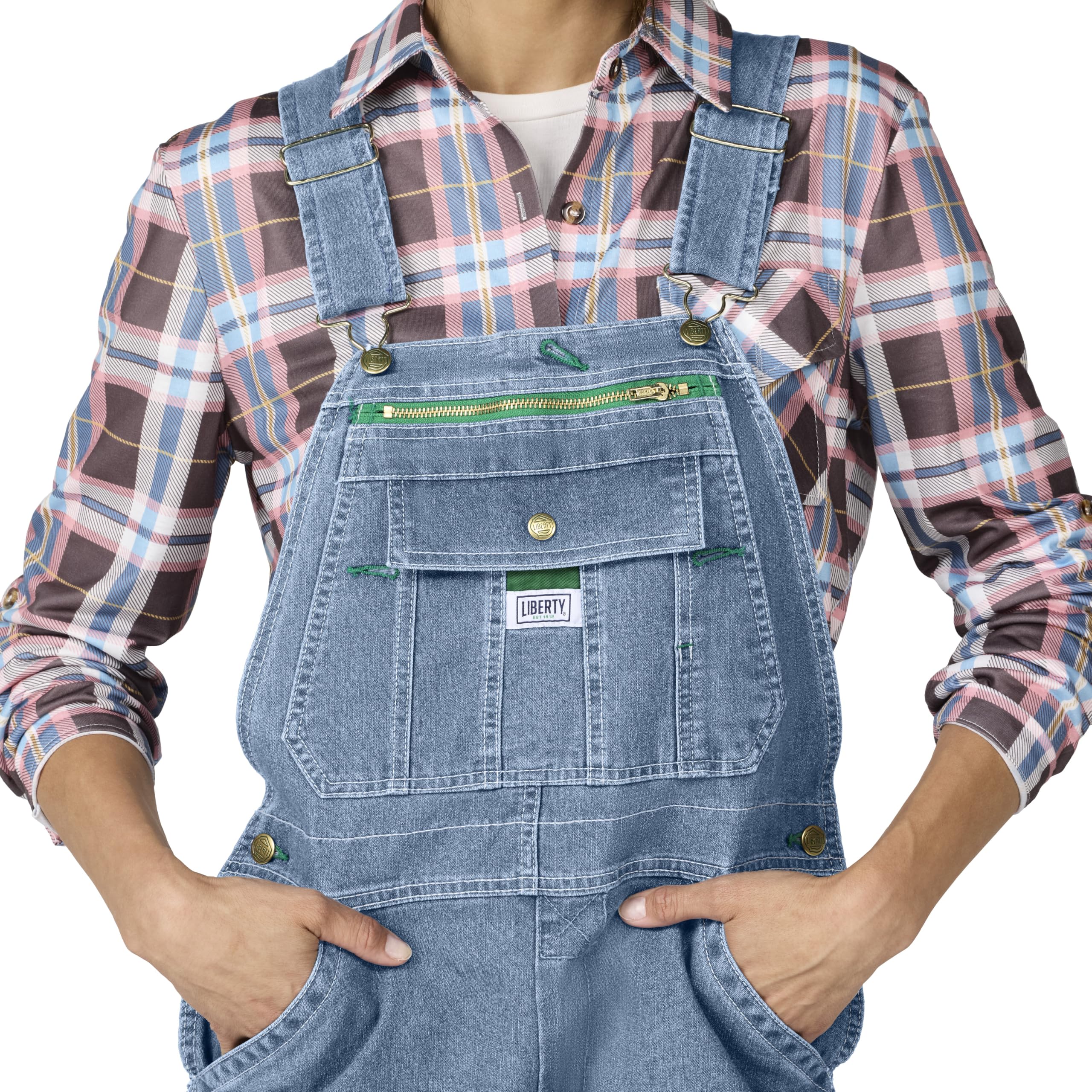 Liberty Salopette en Jean Délavé Salopettes Femme (lot de 1)