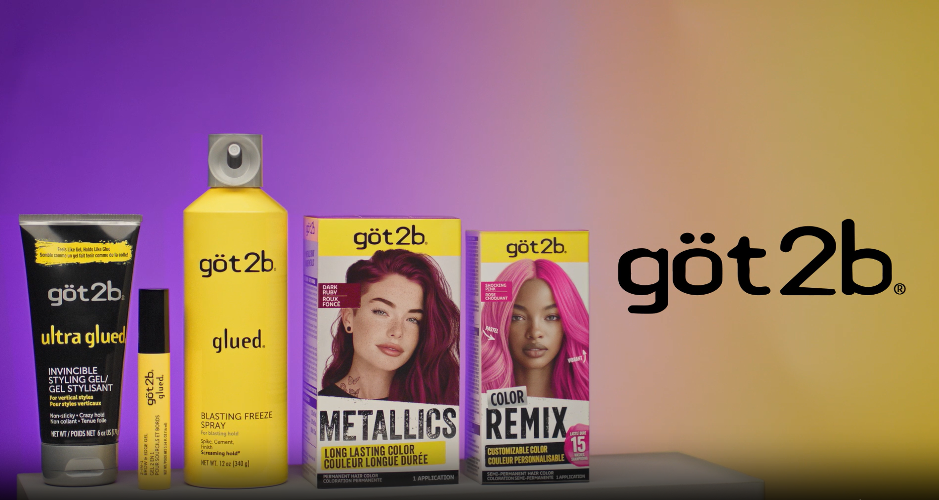Amazon.com : got2b Color Remix Semi-Permanent Hair Color, Blue