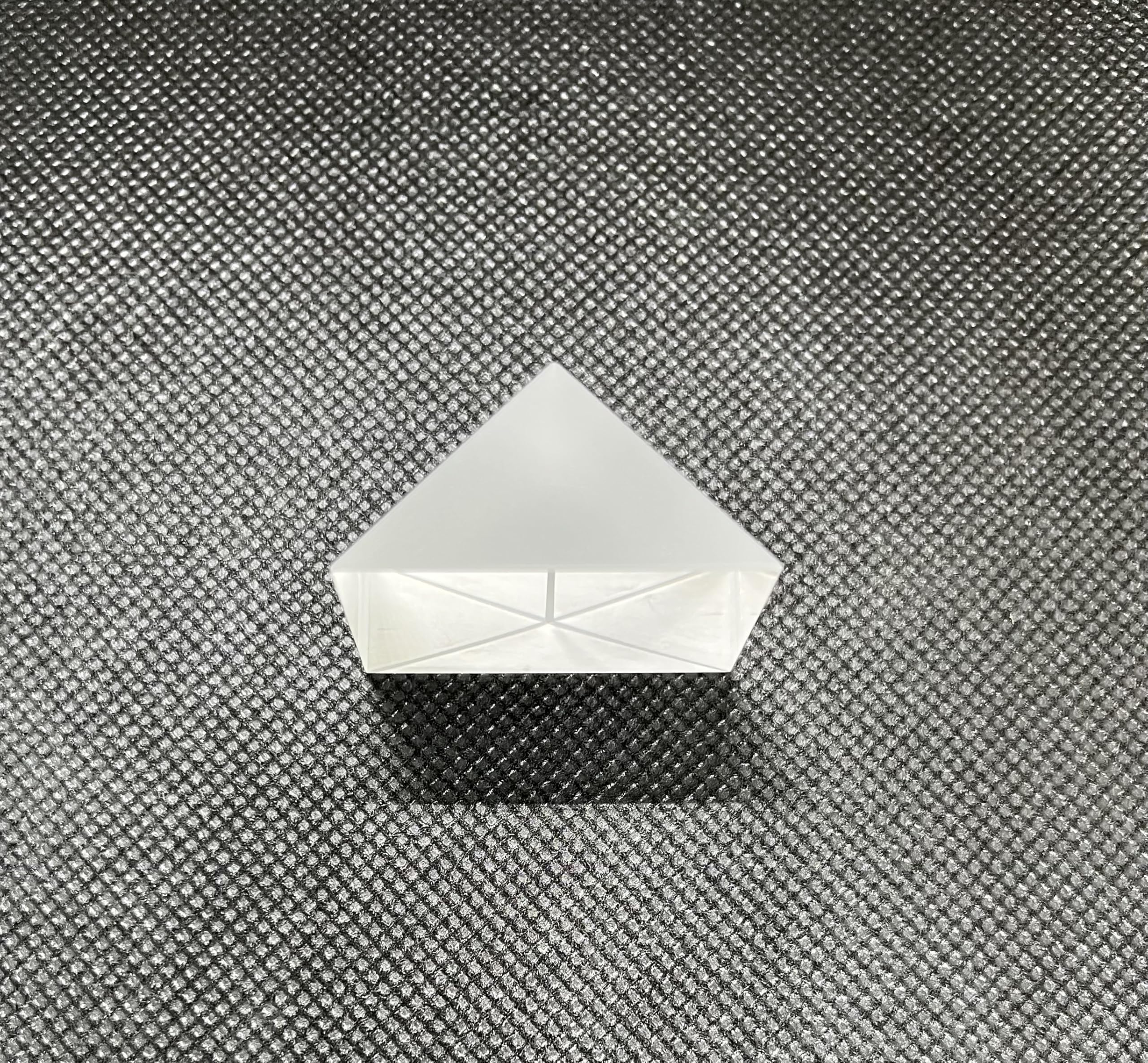 Optical Glass BK7 Right Angle Prism, Precision Optics (40mm)