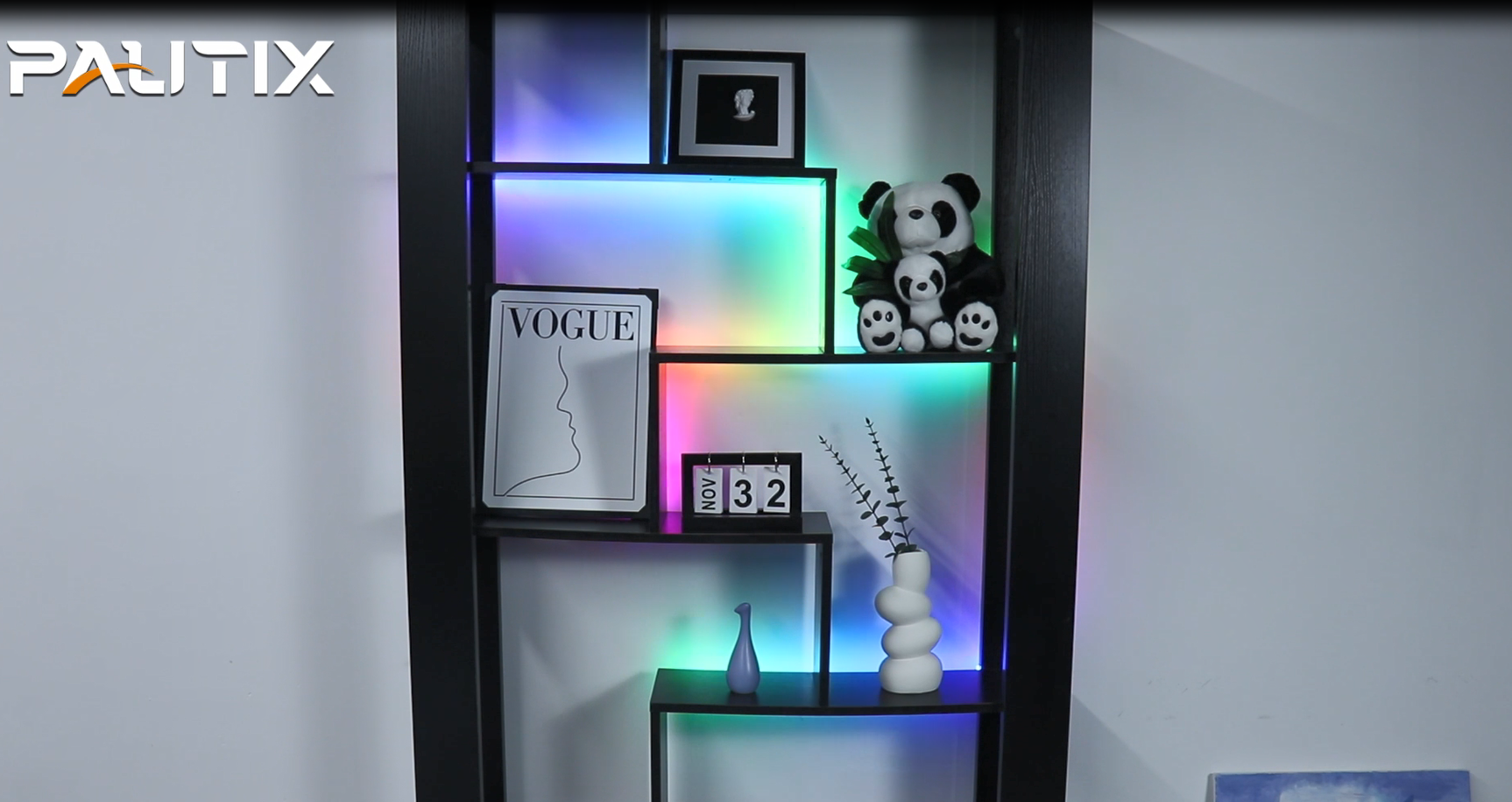 Luce RGB Smart Yasta ZUUKOO LIGHT Smart Luce LED, RGB Lampade Con 19 Modalità Dinamiche E Modalità Di Sincronizzazione Della Musica, Lampada Gaming, Luce D'atmosfera, Barra Flow Per PC, TV, Stanza Controllo - 13