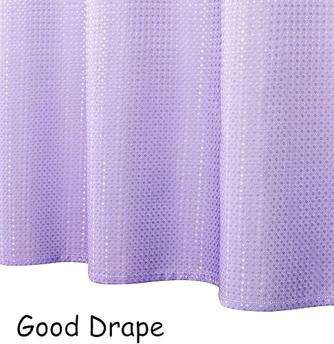 Miniatura 6 de Central Park Cortina de ducha con tejido de gofre, resistente al agua, con estampado degradado, para baño, spa, hotel, cortina de ducha decorativa