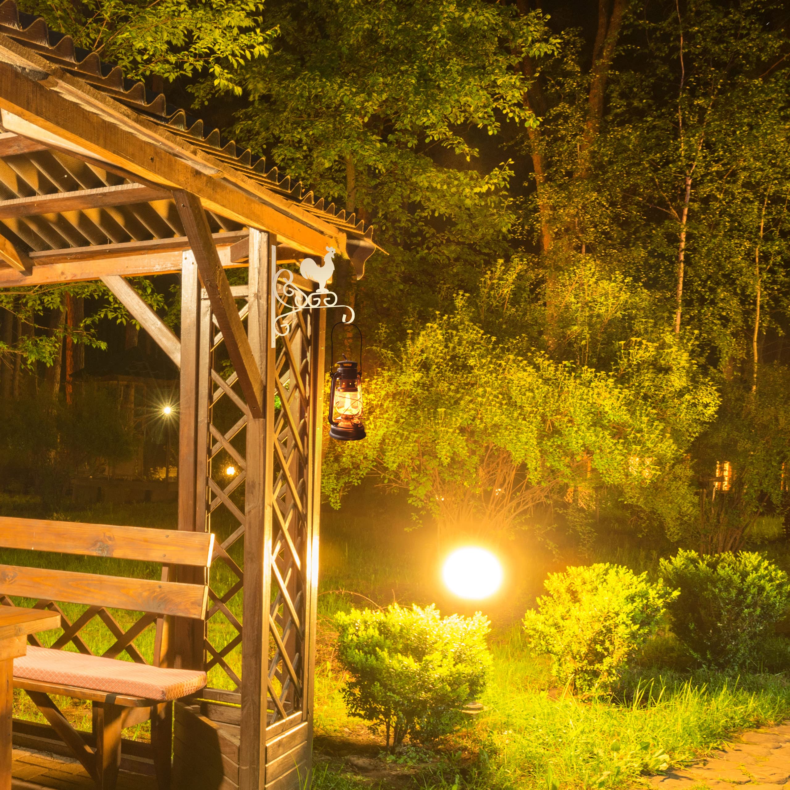 TolleTour Panier Suspendu à Crochet  2x  Crochet Mural Panier Suspendu En Fonte Avec Vis Support De Suspension 31 Cm Feuilles 67163423