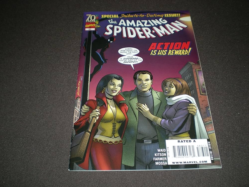 アメージングスパイダーマン #583 オバマ 1st print AMAZING SPIDER-MAN #583 1st Print Regular Cover with Obama