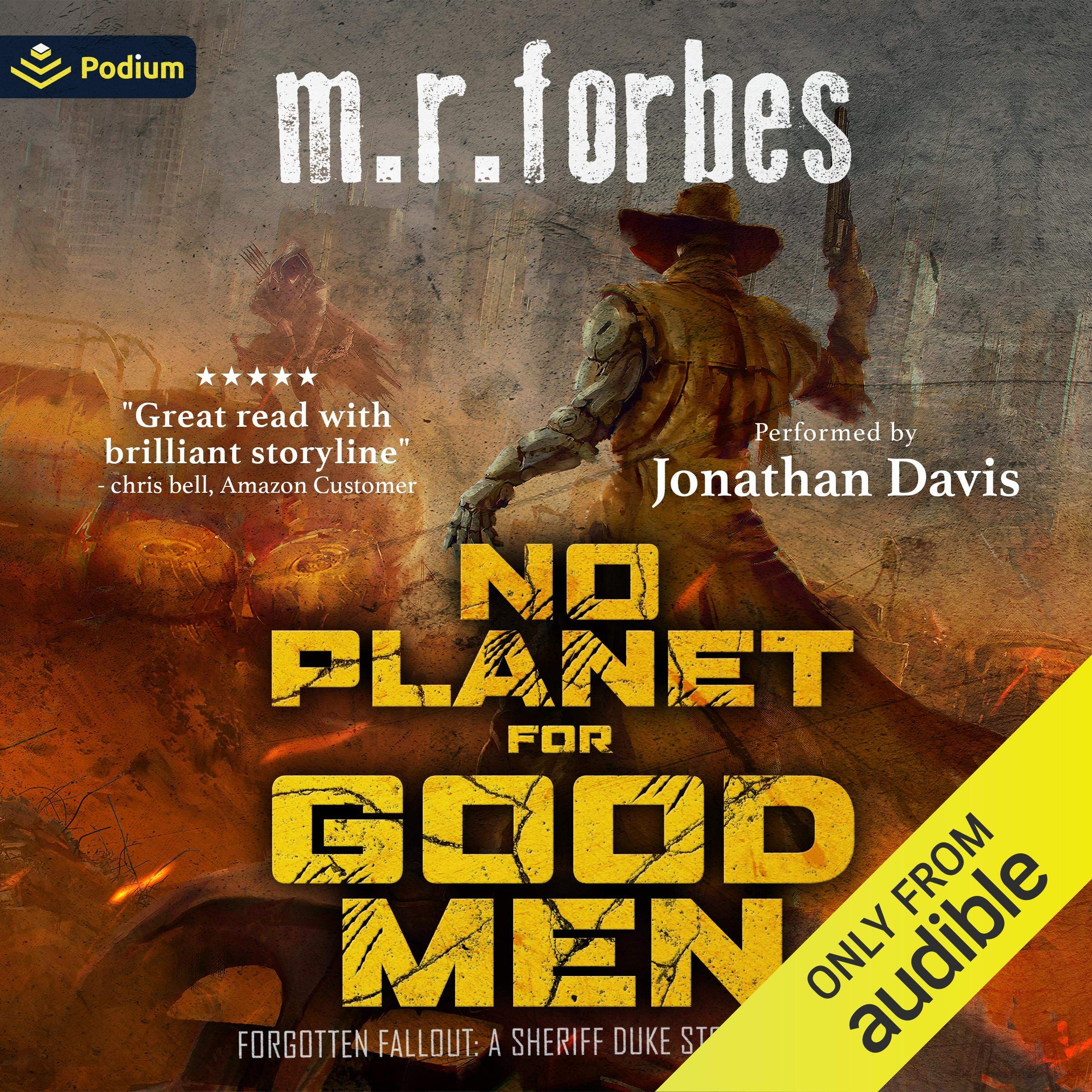 Cover art for No Planet for Good Men: A Sheriff Duke Story