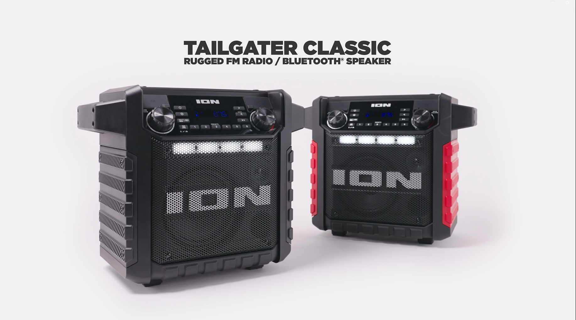 Amazon.com: ION Tailgater Classic Outdoor Portable Bluetooth