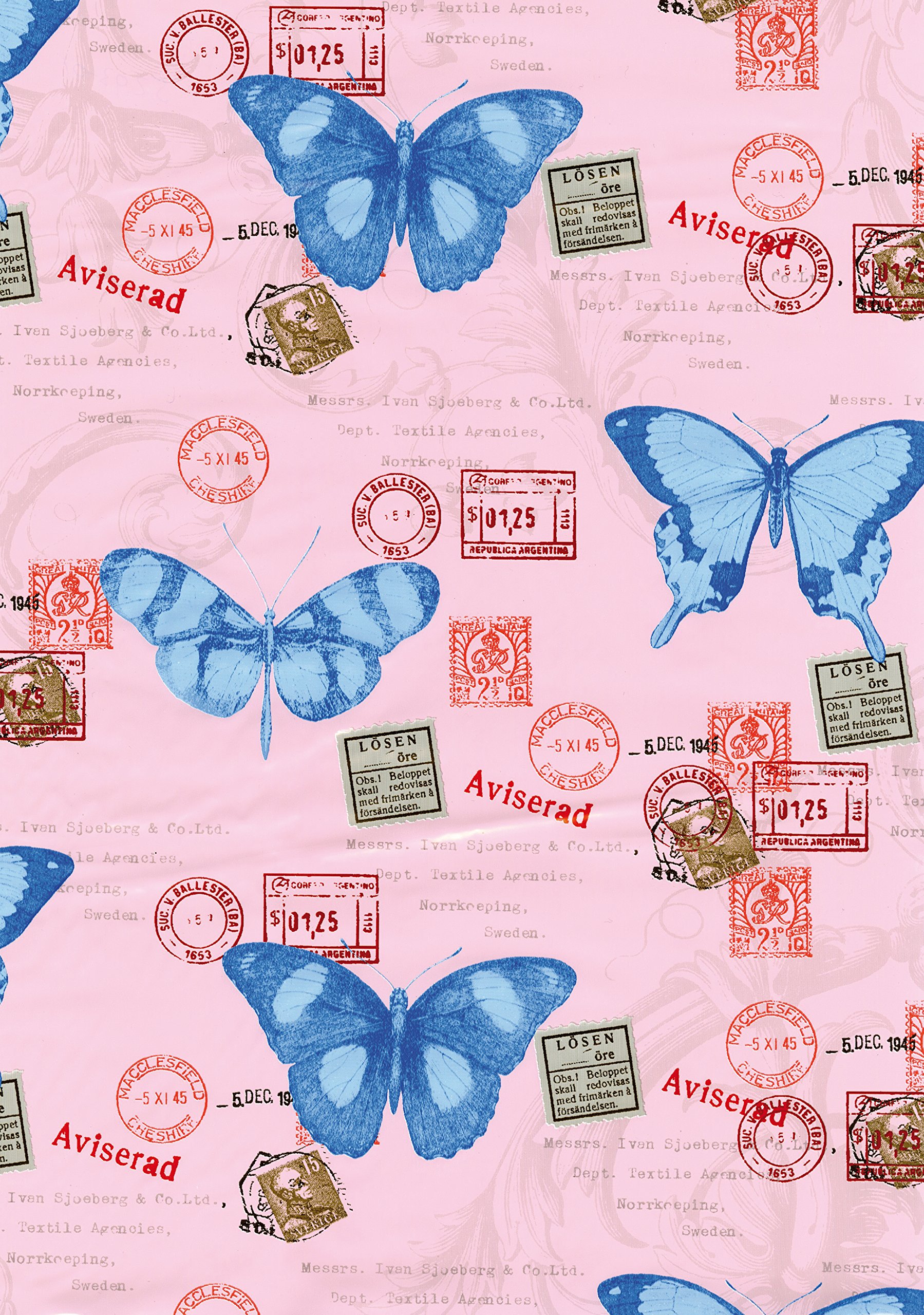 Fablon 45 cm x 2 m Butterflies Roll