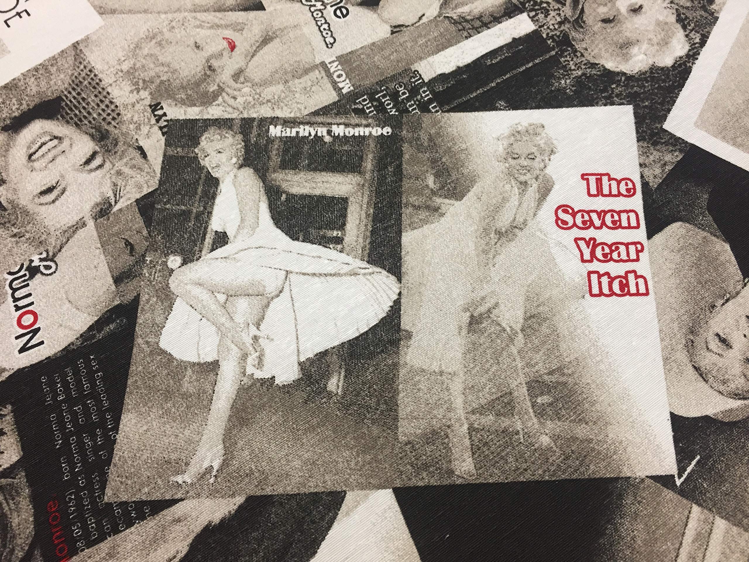 Tableau Marilyn Monroe Noir Et Blanc : Impression Sur Toile De Qualité