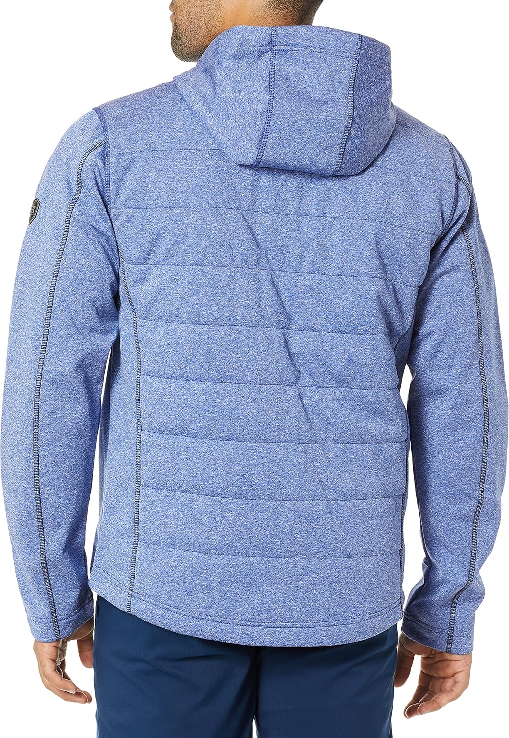 Cutter & Buck mens Insulated and Quilted Altitude Full Zip Hooded Fleece Jacket - Image 2