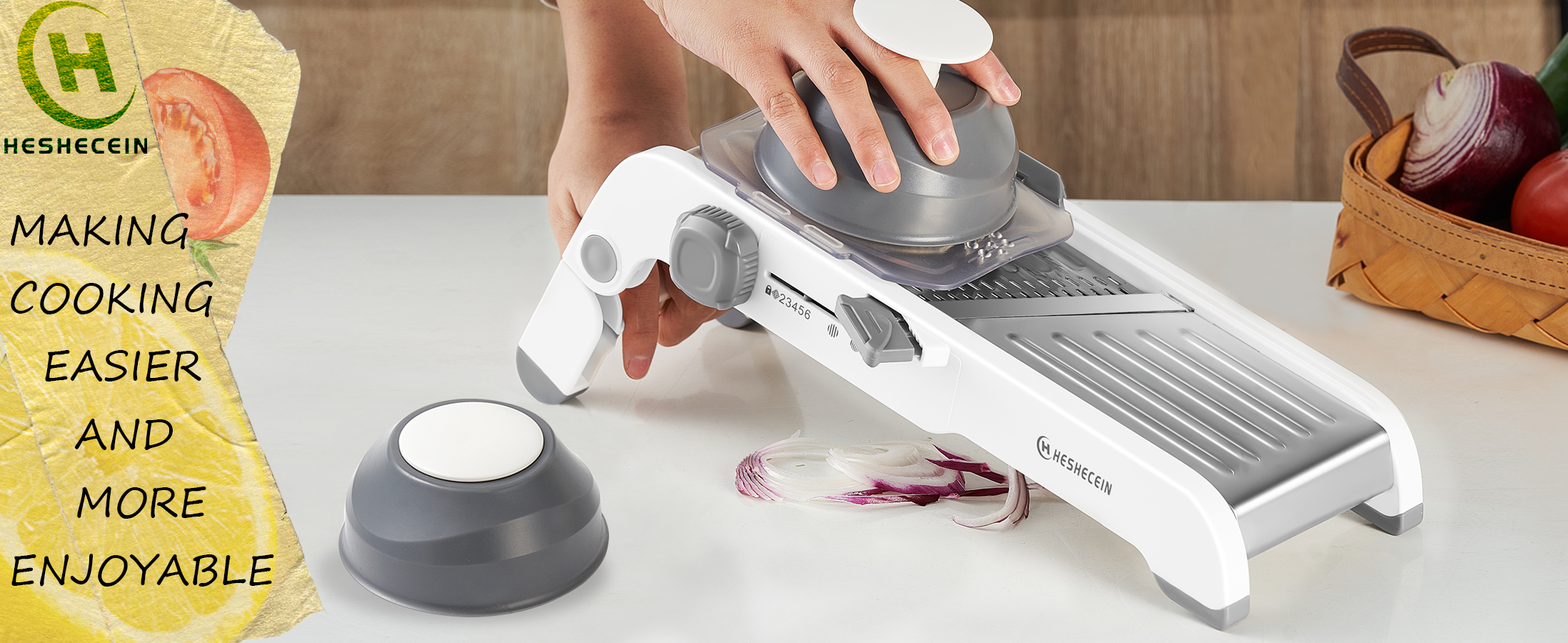 マンドリンカッター Amazon.com: 24-In-1 Mandoline Slicer for Kitchen with Waffle