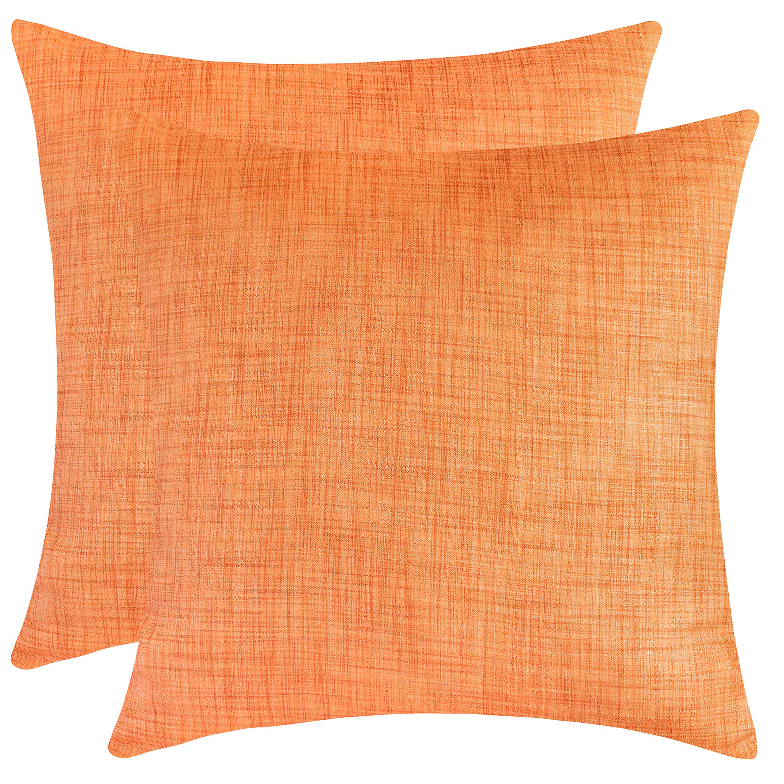 The White Petals Orange Cushion Covers - Luxurious, Elegant & Decorative (18x18 inch, Pack of 2) (B07JP4TYW6) Amazon Price History, Amazon Price Tracker