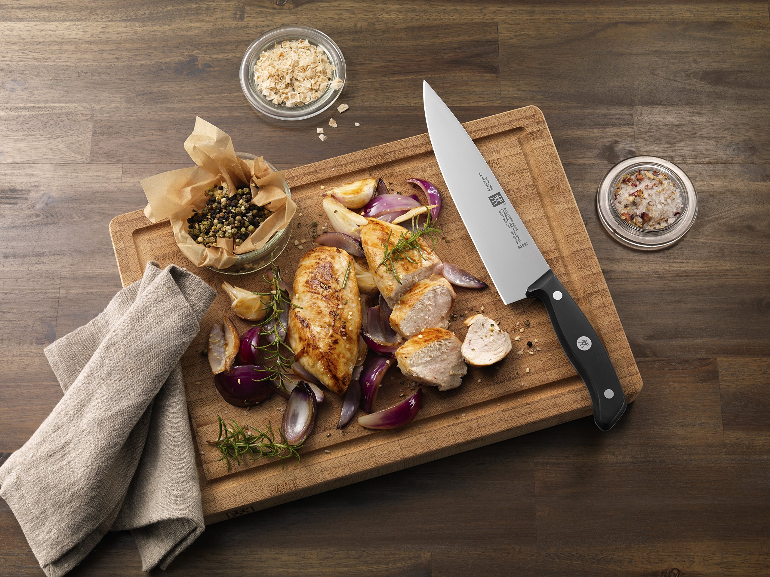 ZWILLING - Set di 6 coltelli Professionali in Acciaio Inox, 48 x 38 x 28 cm