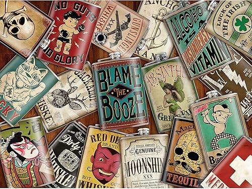 KI Puzzle - Rompecabezas de 2000 piezas para adultos Trixie y Milo Premium en una caja Sort-R-por KI Puzzles 42x30 02739-PR