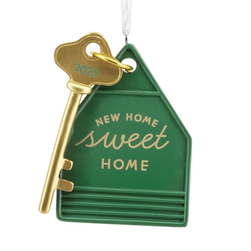 Hallmark New Home Sweet Home Key 2025 Christmas Ornament, Housewarming