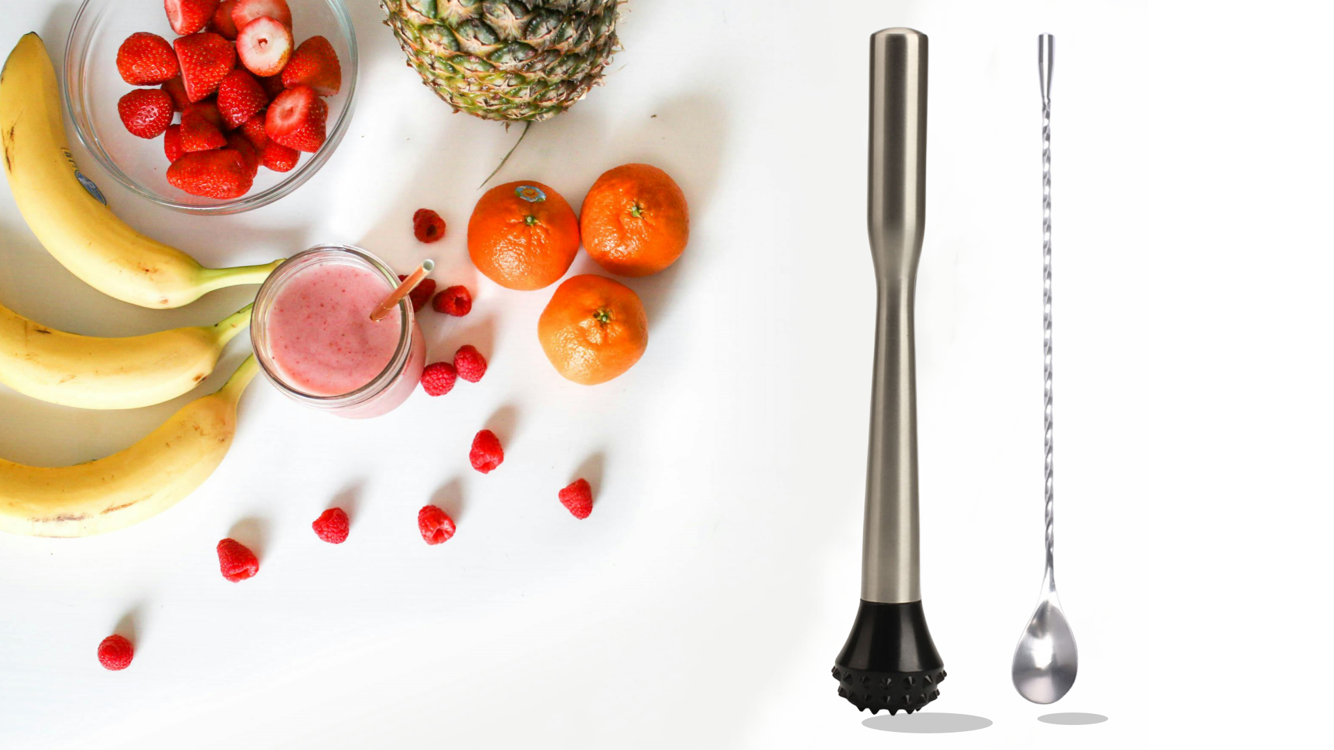 Pilon Cocktail Pilon à Cocktail 30 Cm Pilon à Cocktail En Acier Inoxydable Pilon Mojito Inox Pilon Pour Boisson Cocktail Shaker Kit