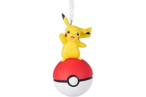 Hallmark Ornaments for Kids: Pikachu on Poké Ball Christmas Ornament