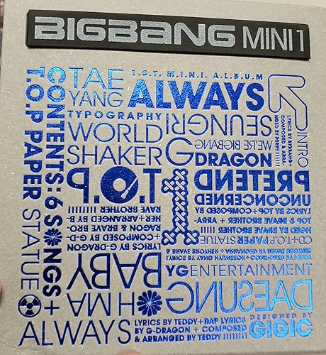 Amazon.co.jp: Big Bang 1st Mini Album - Always (韓国盤): ミュージック