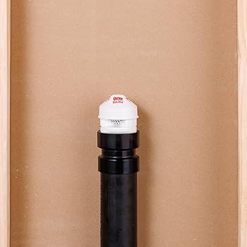 その他 wenty Oatey 39012 1.5 in. NPT ABS in-Line Vent, Black - Plumbing