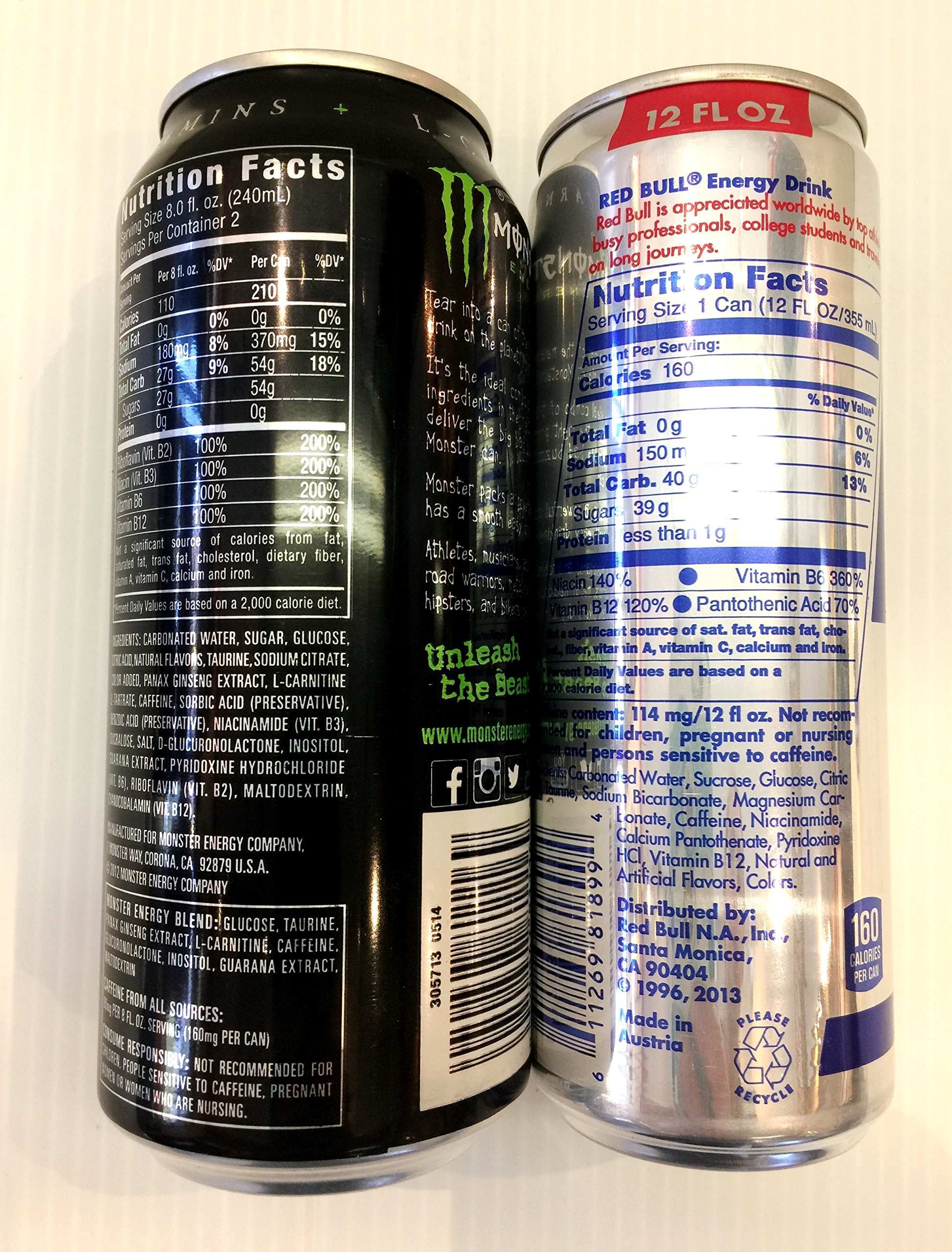 Amazon.com : Monster and Red Bull Energy Drink Variety - Military