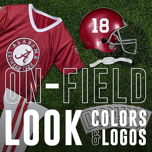 Miniatura 65 de Franklin Sports NCAA - Conjunto de casco de fútbol americano universitario + camiseta - Conjunto de disfraz de uniforme de equipo de la NCAA