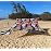 Neso Grande Portable Beach Tent Sun Shelter - Lightweight Beach Shade Canopy - Easy Setup for Family Outings - Patented Reinforced Corners - UPF 50+ Sun Protection - 7ft Tall, 9 x 9ft - Save The Reef
