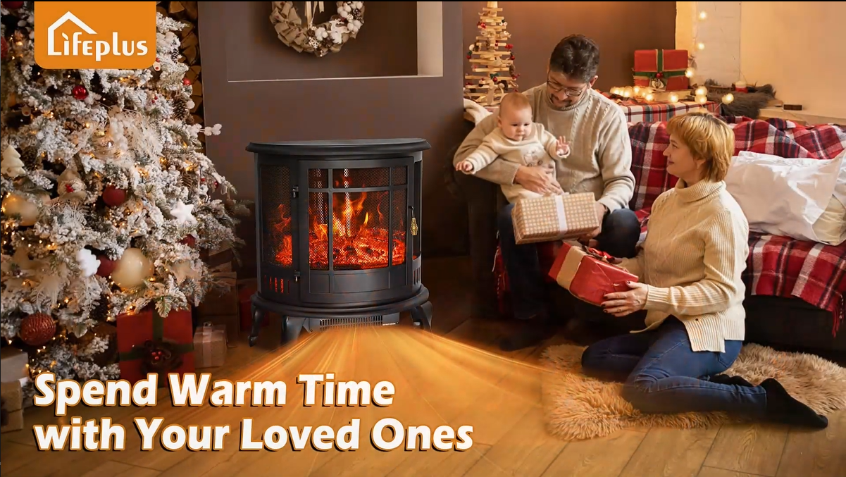Amazon.com: LifePlus Electric Fireplace, 25 Inch Fireplace Heater