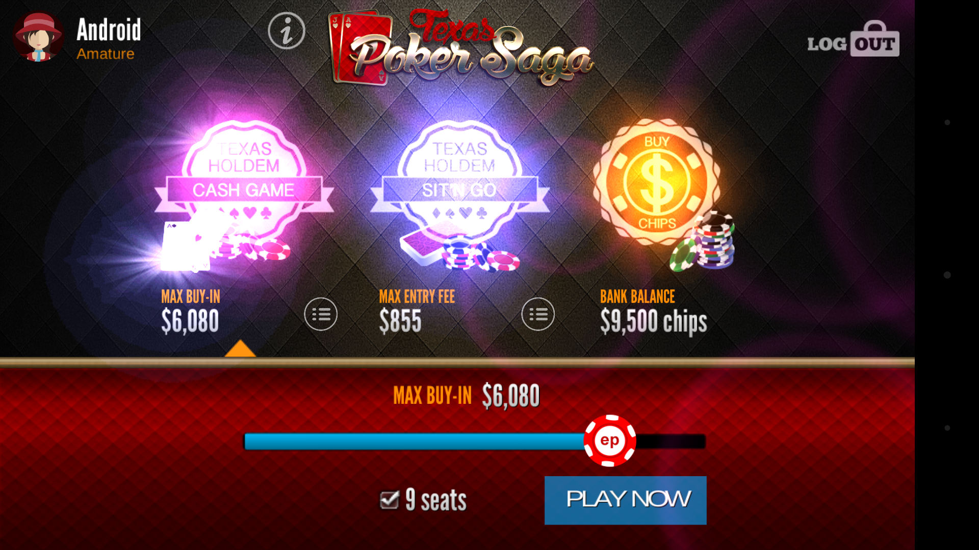 Texas Poker Saga - App on Amazon Appstore
