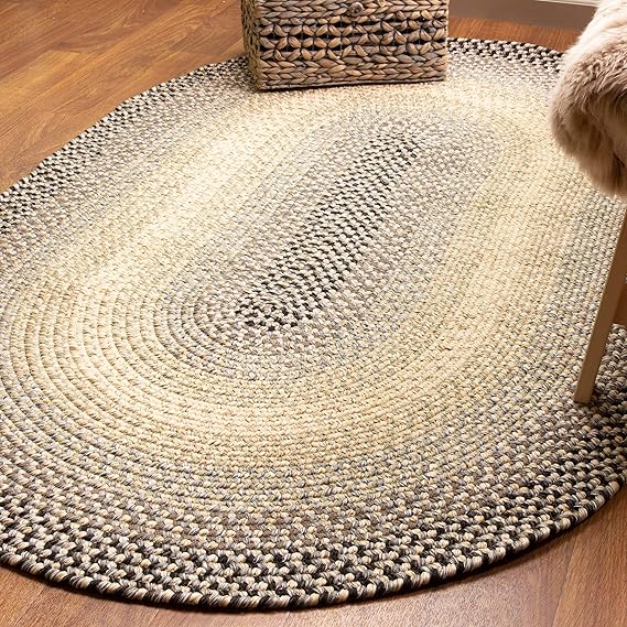 Super Area Rugs Braided Rugs 2X3 Farmhouse Kitchen Rug
