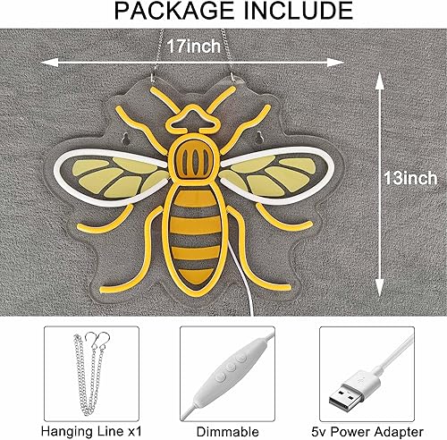 Miniatura 8 de Letrero de neón para decoración de pared, letreros de zorro con interruptor regulable, letreros de neón LED para dormitorio, habitación, hogar,