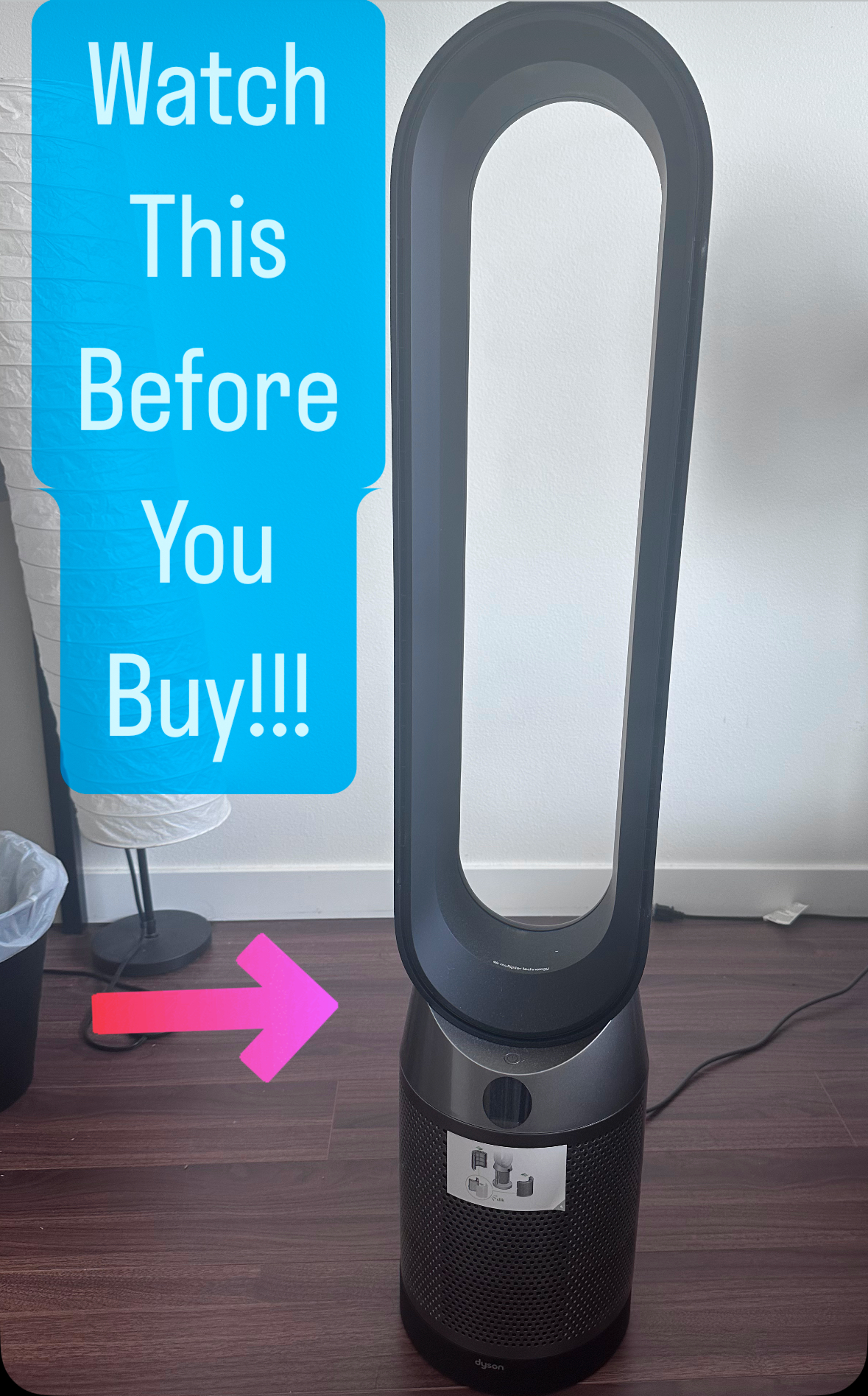 Watch HONEST REVIEW!! Dyson Purifier Cool TP07 Smart Air Purifier