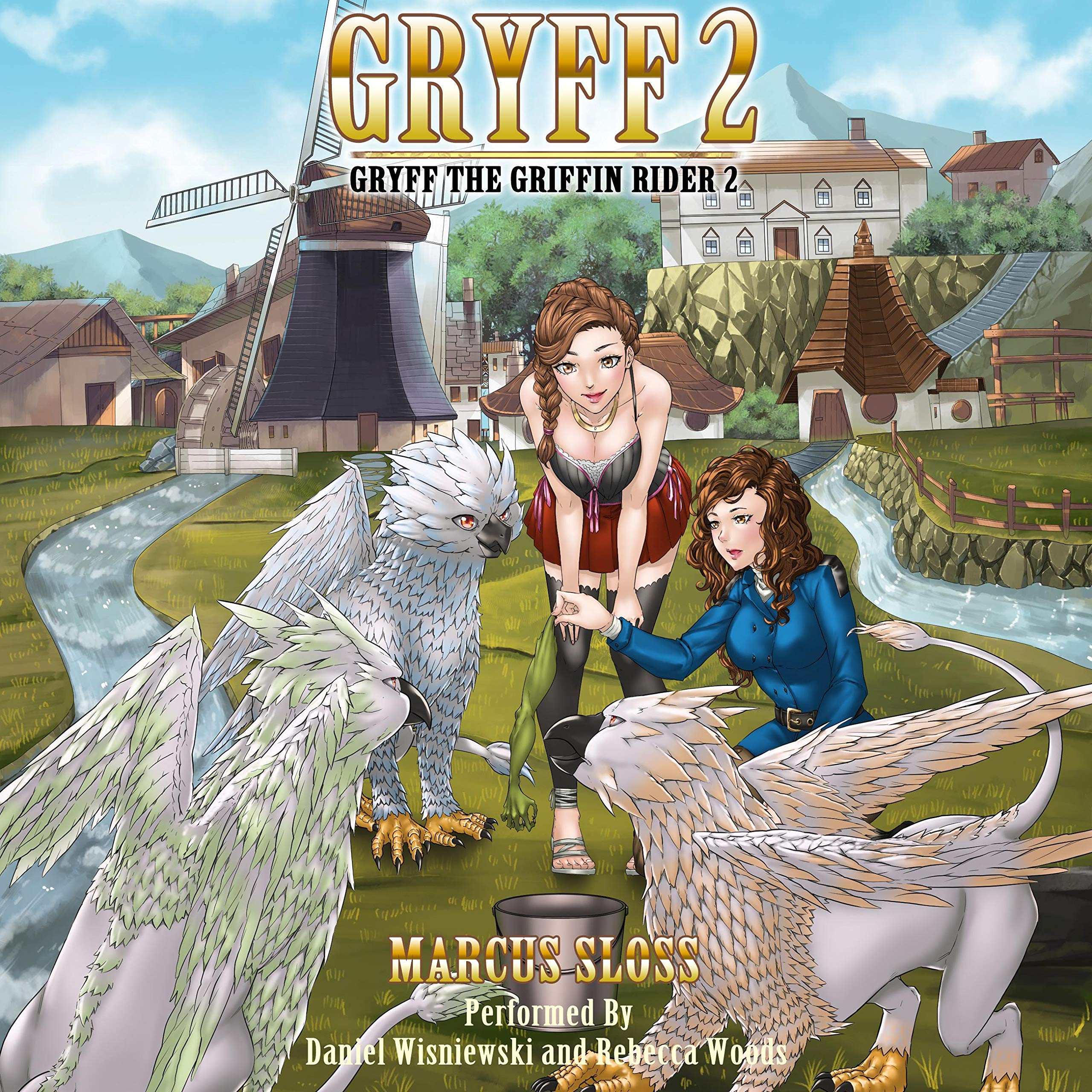 Cover art for Gryff the Griffin Rider 2 (A Fantastic Harem)