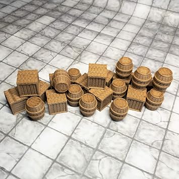 Oak Crates and Barrels