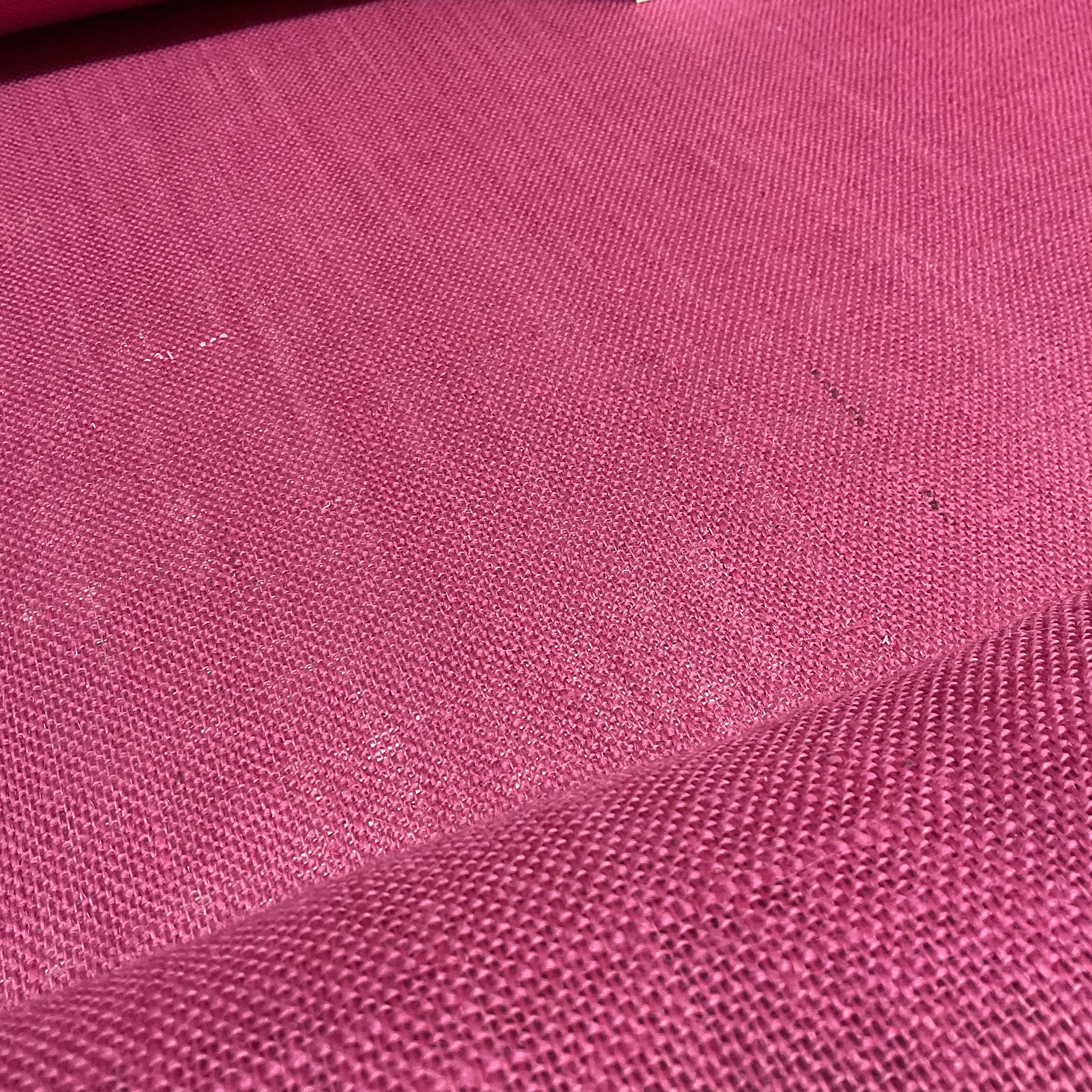 Midland Textiles Pink 2 Meter 100% Coloured Jute Hessian Craft Ideal for Upholstery Fabric 39 inches Wide